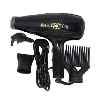 Ceriotti Saloon Hair Blow Dryer SUPER GEK 3000 Constant Reliable Heat Can Be Used For Long Hours Recommended For All Ages