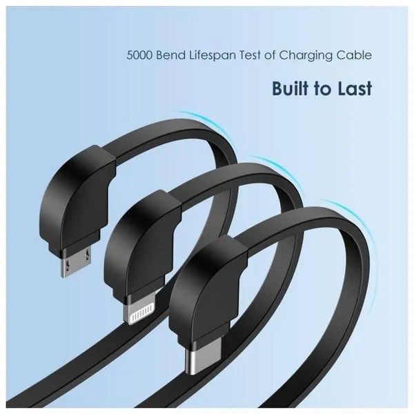 RESTOCKED Oraimo Traveler Link 27 OPB-P5271 - 27,000mAh 12W Power Bank with Built-in Lightning, Type C & Micro USB Cables - Ultimate Portable Charging Solution