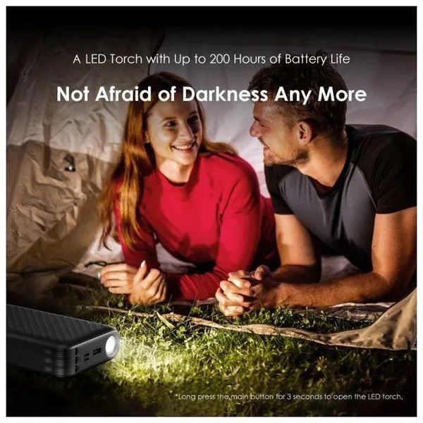 RESTOCKED Oraimo Traveler Link 27 OPB-P5271 - 27,000mAh 12W Power Bank with Built-in Lightning, Type C & Micro USB Cables - Ultimate Portable Charging Solution