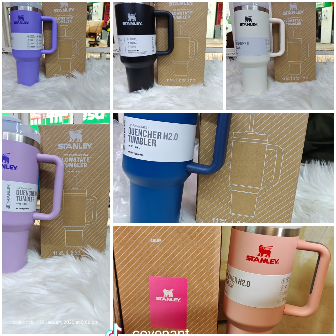 Quality Original Stanley Cups with Double Wall | 1.18 Liters Capacity