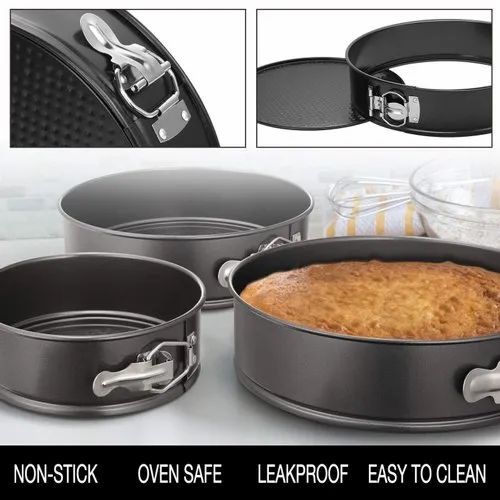 Original 6pcs non stick cake mould baking tins Size: 28 /26/24cm/22cm/20cm/18cm