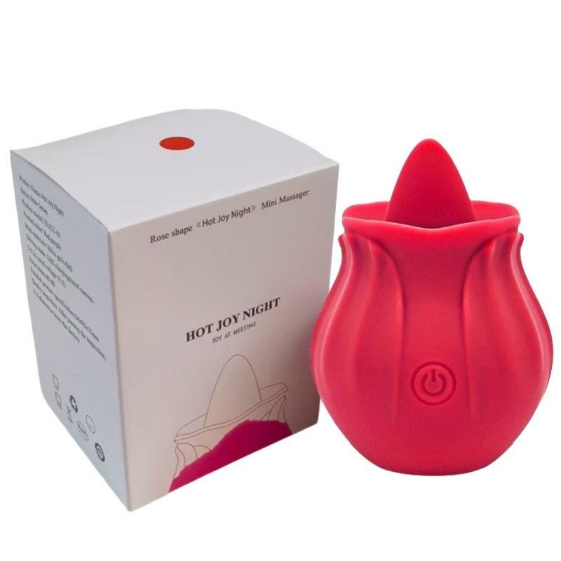 The ROSE Vibrator Tongue & Sucker Stimulator With 12 Modes For Intense Pleasure, Confidence & Rechargeable Comfort view 2