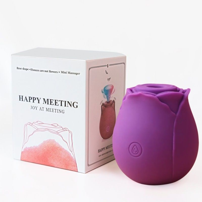 The ROSE Vibrator Tongue & Sucker Stimulator With 12 Modes For Intense Pleasure, Confidence & Rechargeable Comfort view 3