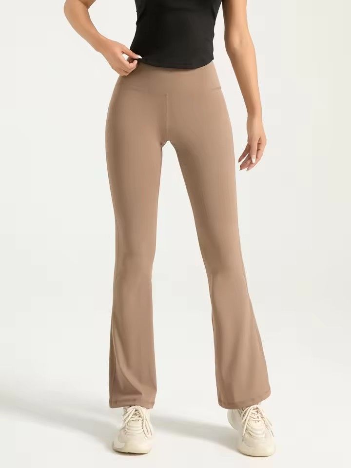 Women's High Waisted Bootcut Yoga Pants - Flared Leggings for Workout and Casual Wear - Comfortable and Stylish Activewear