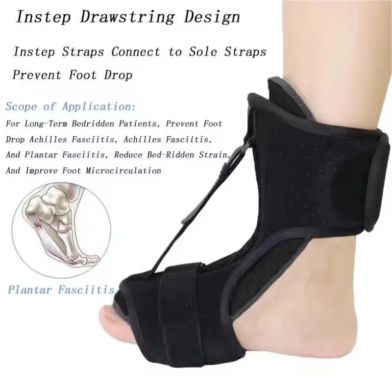 1PC Plantar Fasciitis Night Splint Adjustable Ankle Brace Foot Drop Brace for Plantar Fasciitis Arch Foot Pain Achilles banket