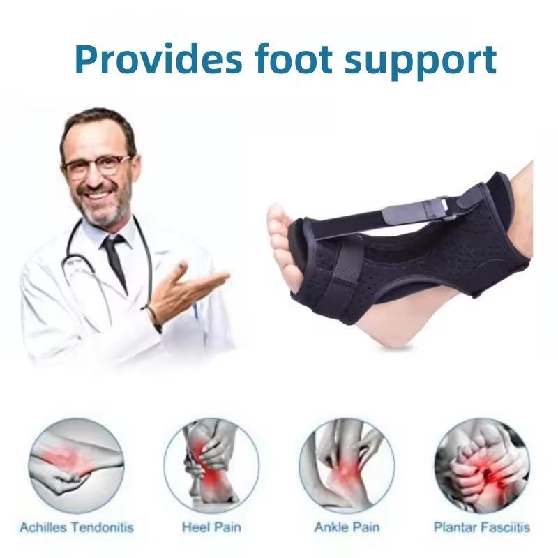 1PC Plantar Fasciitis Night Splint Adjustable Ankle Brace Foot Drop Brace for Plantar Fasciitis Arch Foot Pain Achilles banket