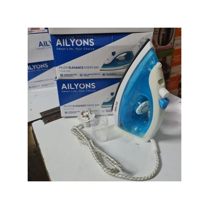 Ailyons Steam Iron Box Power Efficient Electric Ironbox with Steam Function & Elegant Design Pasi Fast Delivery