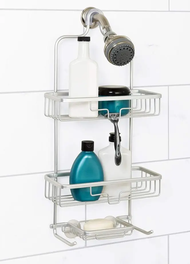 Soap Dish Soap holder 3 Tier  Bathroom Shower Organiser Shower Caddy Stainless Steel