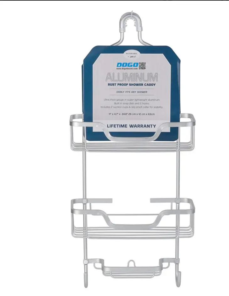 Soap Dish Soap holder 3 Tier  Bathroom Shower Organiser Shower Caddy Stainless Steel