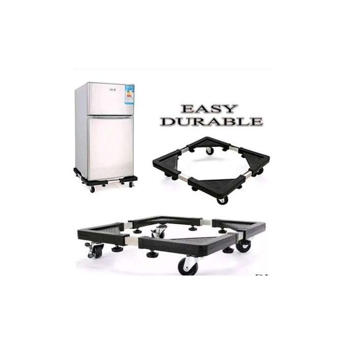 Adjustable  Fridge Stand Washing Machine Stand Mobile Base with Locking Wheels 4 Strong Feet Furniture Dolly for Washer Dryer Washing Machine Stand