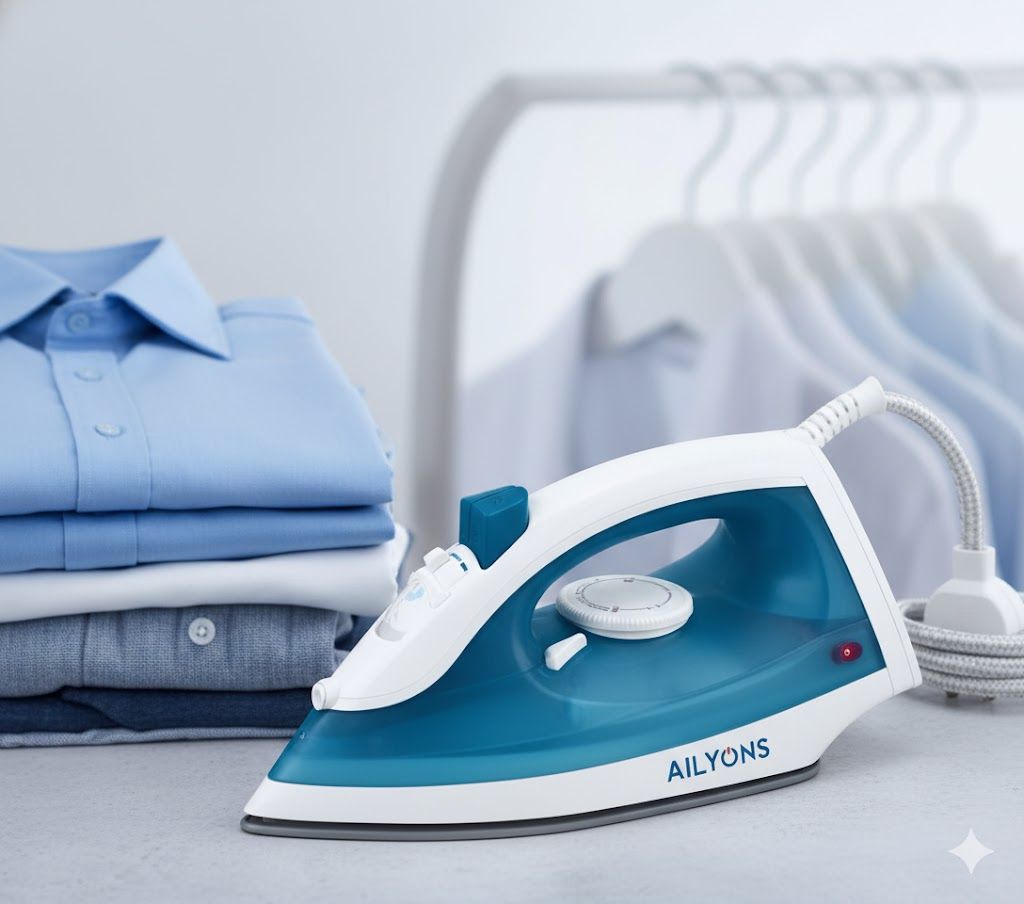 Ailyons Steam Iron Box Power Efficient Electric Ironbox with Steam Function & Elegant Design Pasi Fast Delivery