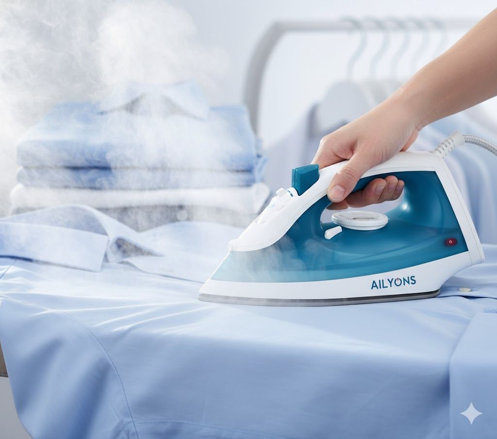 Ailyons Steam Iron Box Power Efficient Electric Ironbox with Steam Function & Elegant Design Pasi Fast Delivery