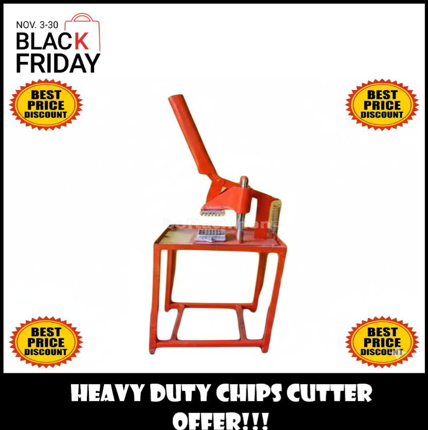 Chips Cutter Machine Heavy Duty For Commercial Chips Making  Machine  for Deep Fryer Chips Slicer | Removable Parts for Easy Clean