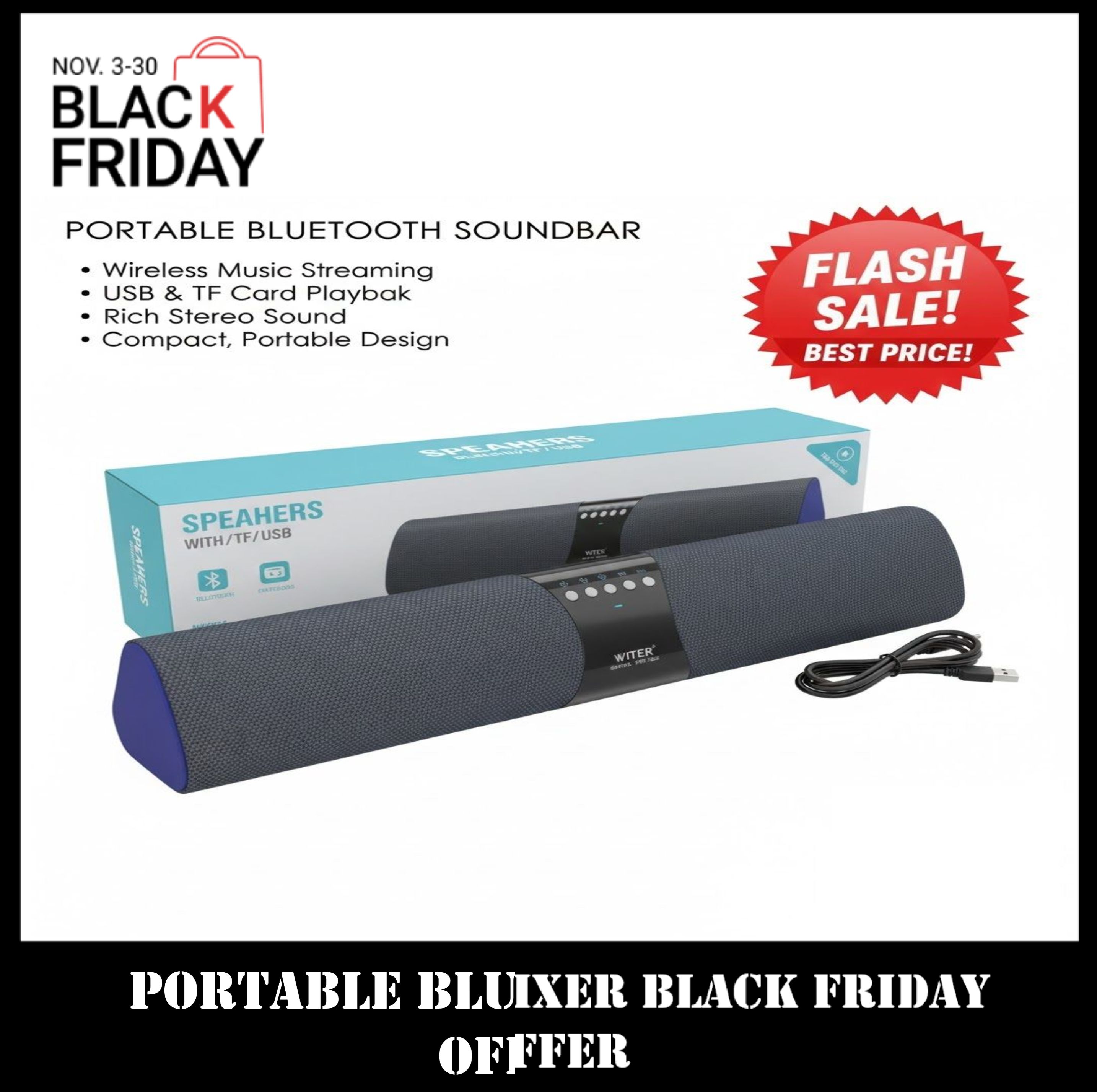 Wster 3-in-1 Portable Bluetooth Speaker Bluetooth, SD Card MP3 Playback, and FM Radio MP3 Player, FM Radio for Outdoor, Travel, Home One device for all your audio needs