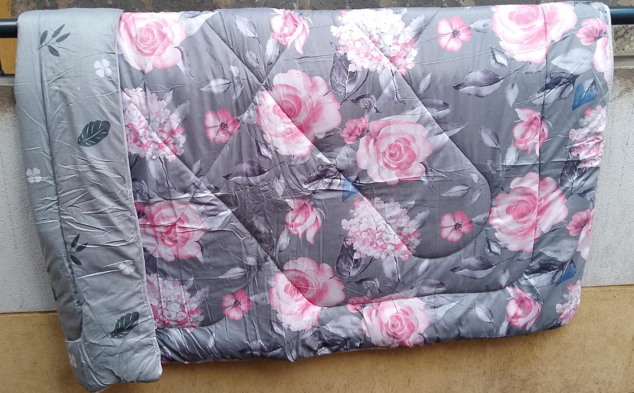 5*6 Duvet Set Binded Warm Cotton Star Duvet- Blanket-1 Duvet 1 Bedsheet 2 Cases