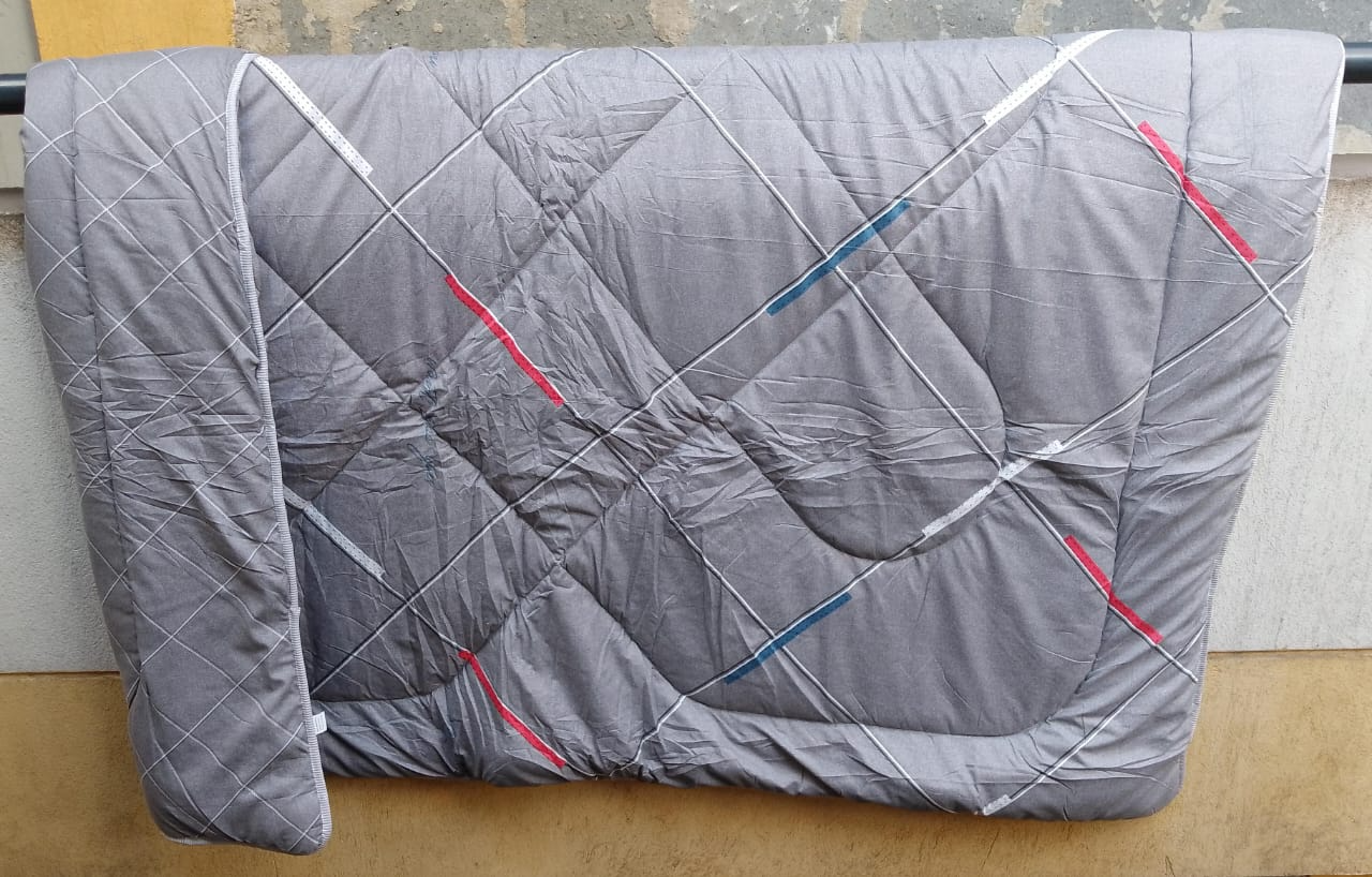 5*6 Duvet Set Binded Warm Cotton Star Duvet- Blanket-1 Duvet 1 Bedsheet 2 Cases