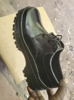 Back To School Durable Leather Shoes - Black, - Unisex Leather School Shoes