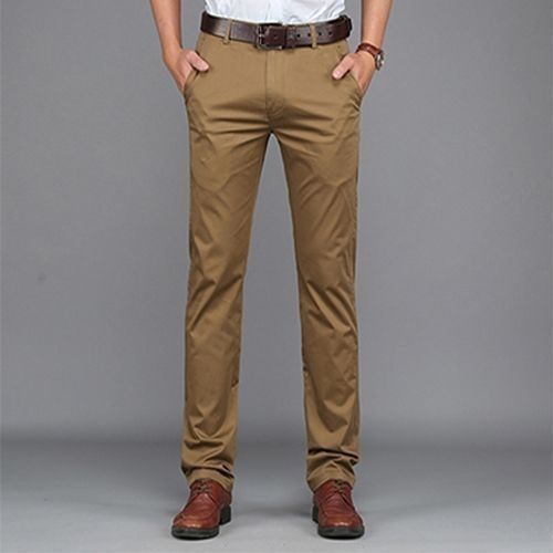 CLEARANCE OFFER Slim Fit Soft Khaki Pants -