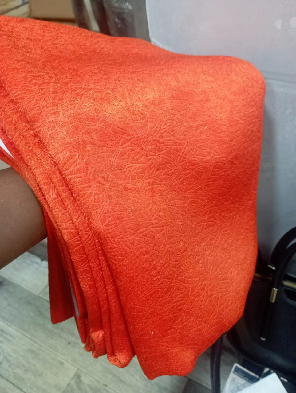 Orange Curtains 3Pcs Set Including Sheers Standard size for windows and doors