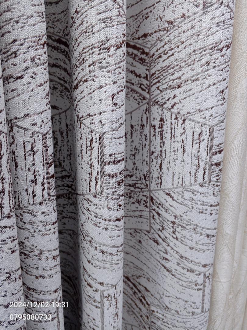 Brown Modern Blackout Curtains Window Blinds Finished Drapes Window Blackout Curtains Living room ready made