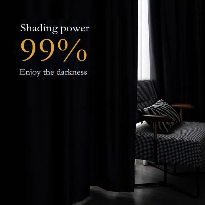 Dark Grey Blackout Curtains 2Pcs + FREE White Floral Sheer - Elegant Living and Bed Room Set – Elevate Your Space with Sophistication gray curtains