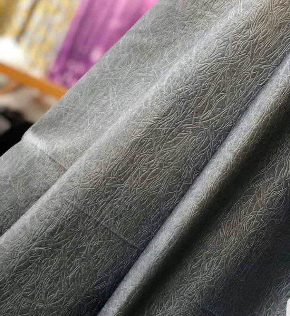 Gray Curtains 3Pcs Set Including Sheers Grey curtains 2 Panels+ 1 sheer
