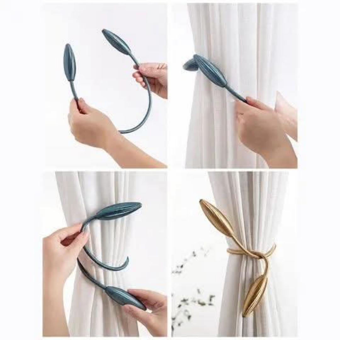Curtain Holder – Curtain tiebacks 2pcs – Flexible