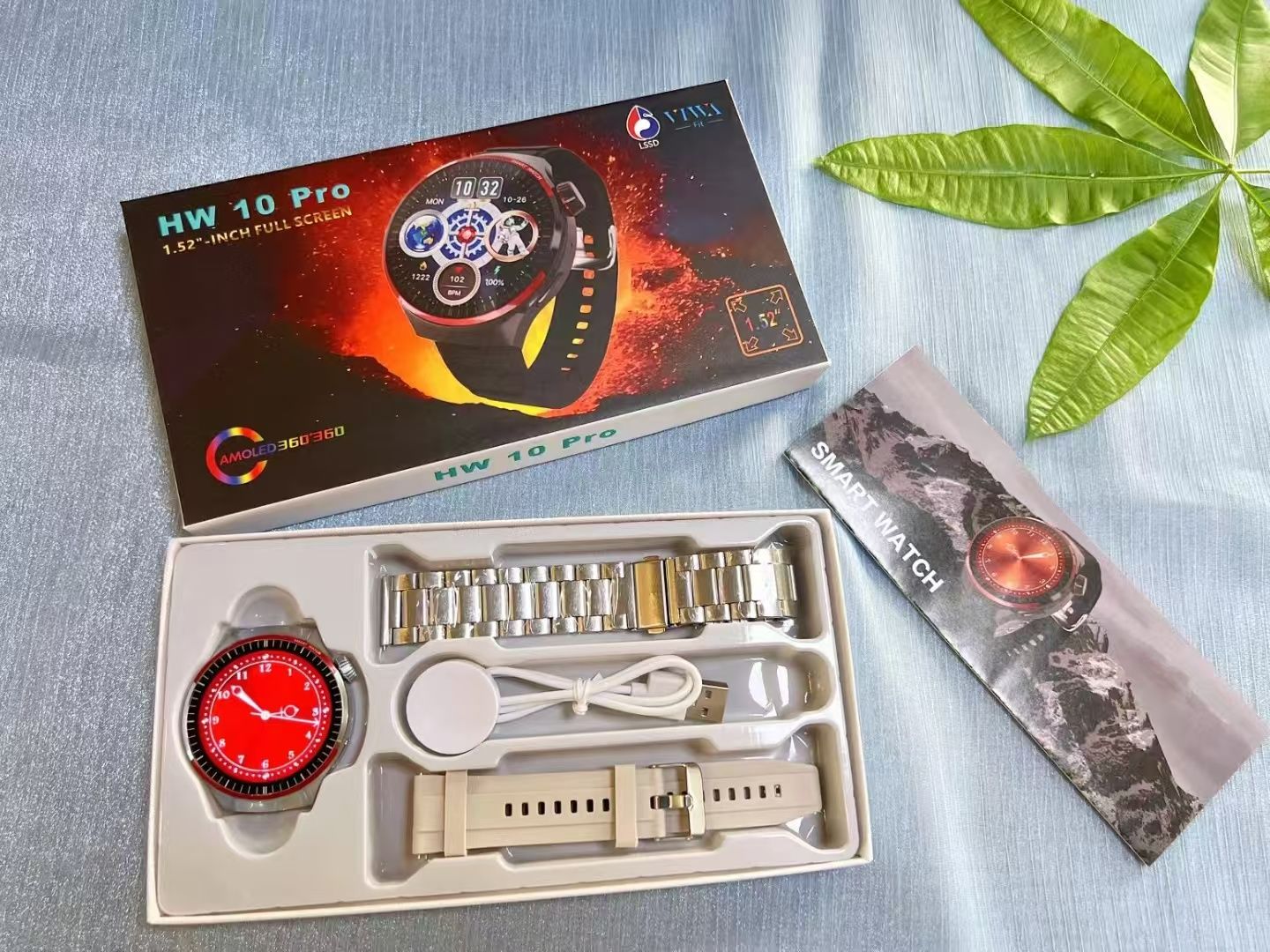 Stainless Steel Smart Watch Full Touch Fashion Sport SmartWatches Men/Women Smart Watch Heart Rate Fitness Tracker Bluetooth Call Wristwatch For All Phones