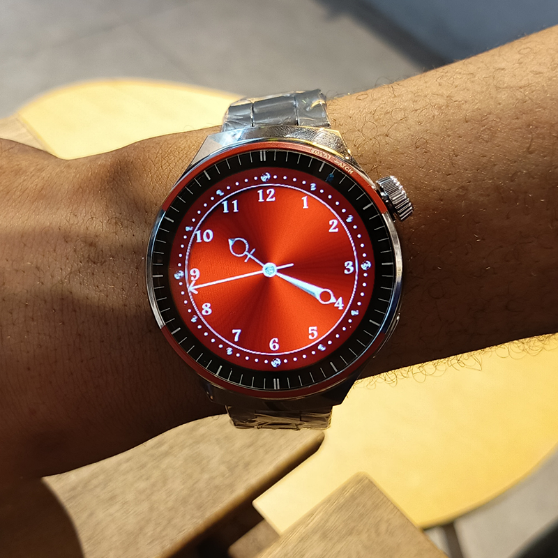 Stainless Steel Smart Watch Full Touch Fashion Sport SmartWatches Men/Women Smart Watch Heart Rate Fitness Tracker Bluetooth Call Wristwatch For All Phones