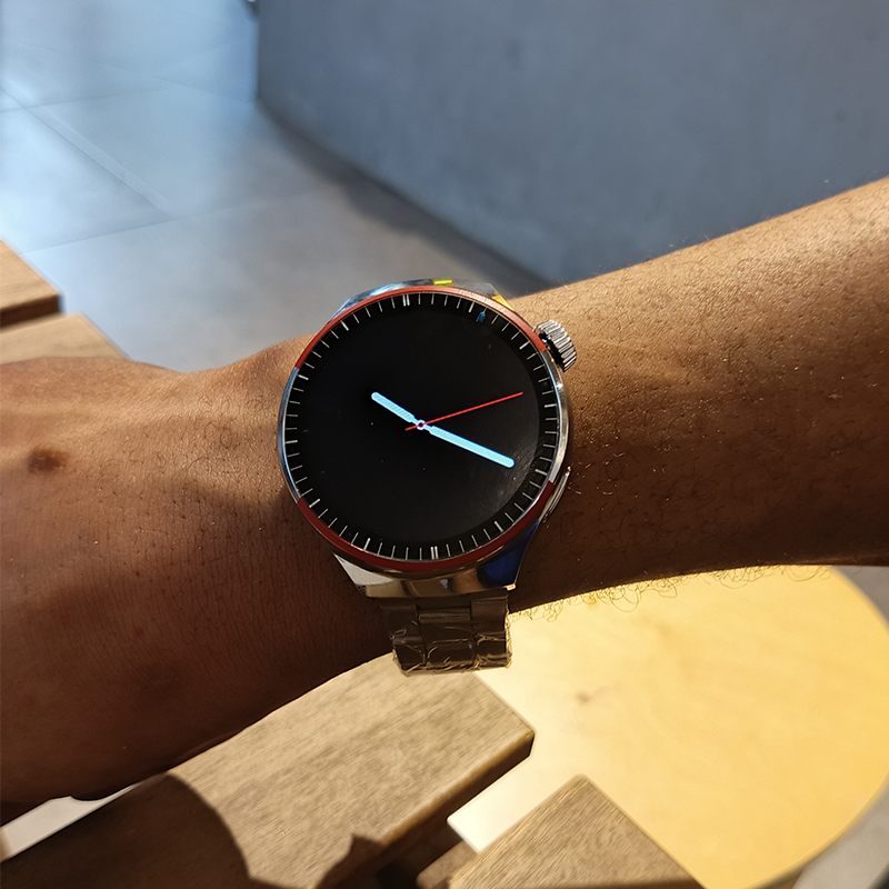 Stainless Steel Smart Watch Full Touch Fashion Sport SmartWatches Men/Women Smart Watch Heart Rate Fitness Tracker Bluetooth Call Wristwatch For All Phones