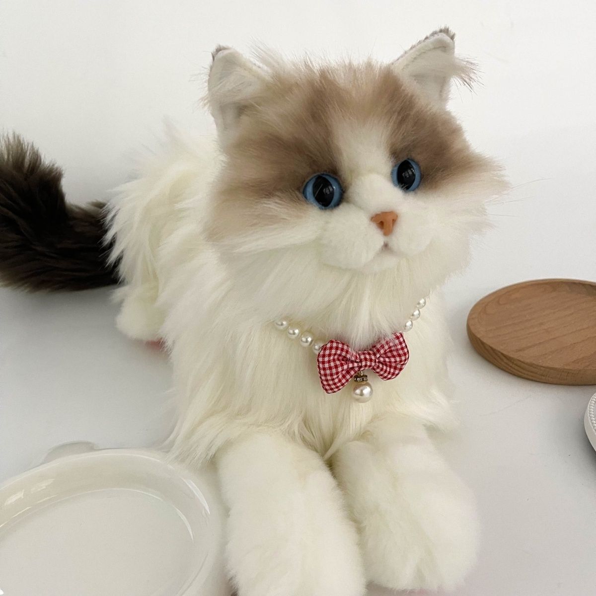 Cat collars Pet bells Cats and Dogs Pearl Necklaces Pet Accessories