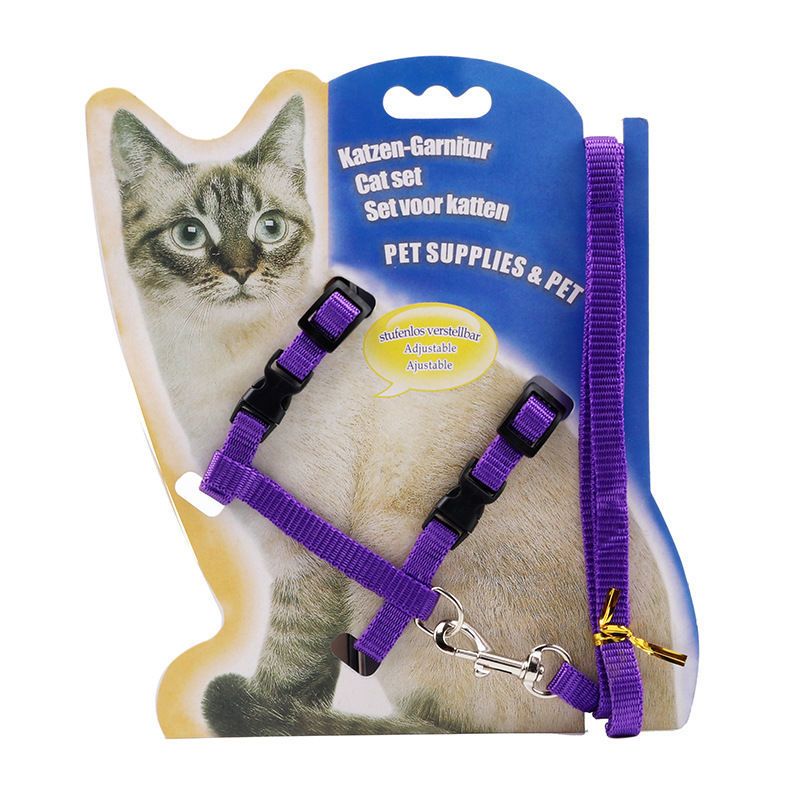 Cat leash, anti-lost, multi-color optional when going out