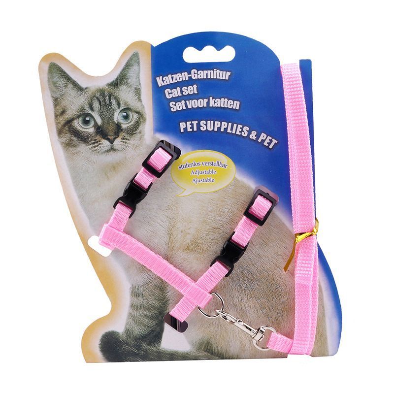Cat leash, anti-lost, multi-color optional when going out
