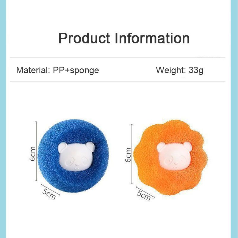 8 Pieces/Set Clothes cleaning ball for washing machine
