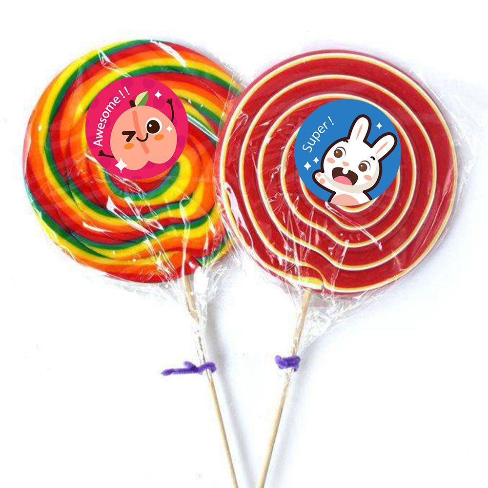 500 stickers cartoon animal pattern roll stickers children's encouragement reward stickers decorative stationery notes