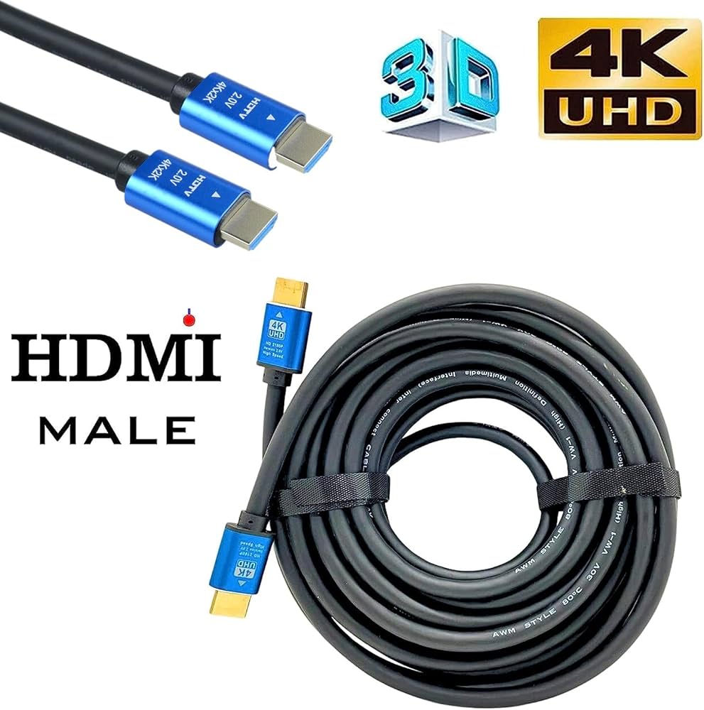 hdmi to hdmi 10mtrs 4k
