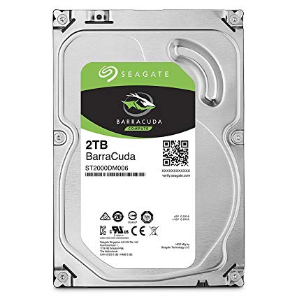 Seagate Desktop HDD 2TB 7200RPM SATA 3.5″
