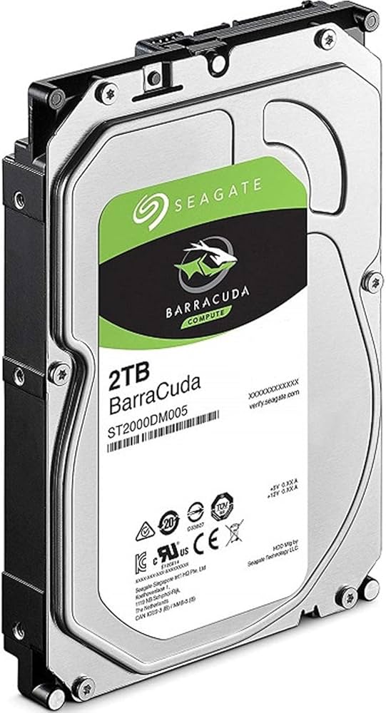 Seagate Desktop HDD 2TB 7200RPM SATA 3.5″