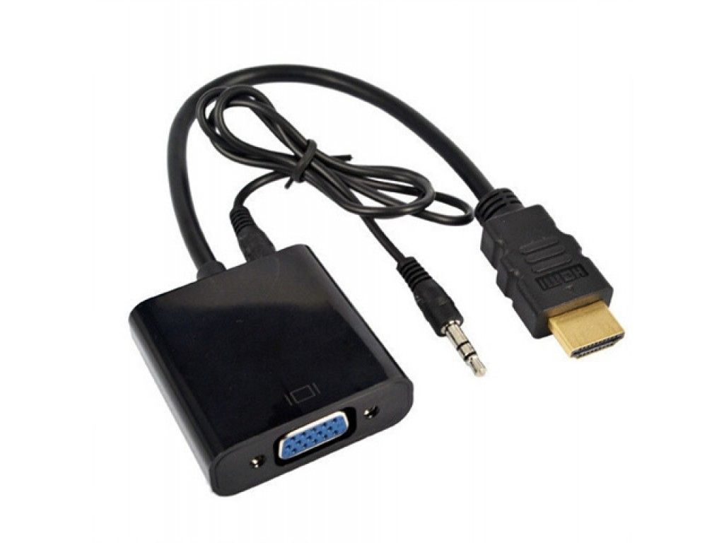 HDMI to VGA Adapter with Audio