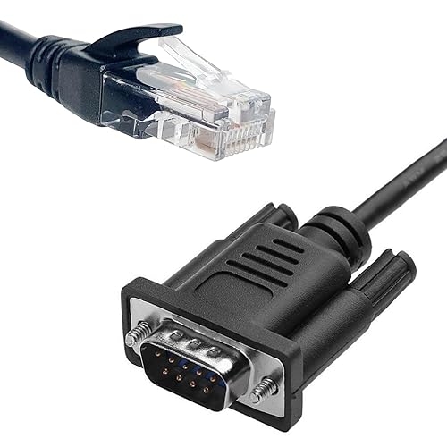 DB9 to RJ45 Console Cable  Compatible with CAB-CONSOLE-RJ45