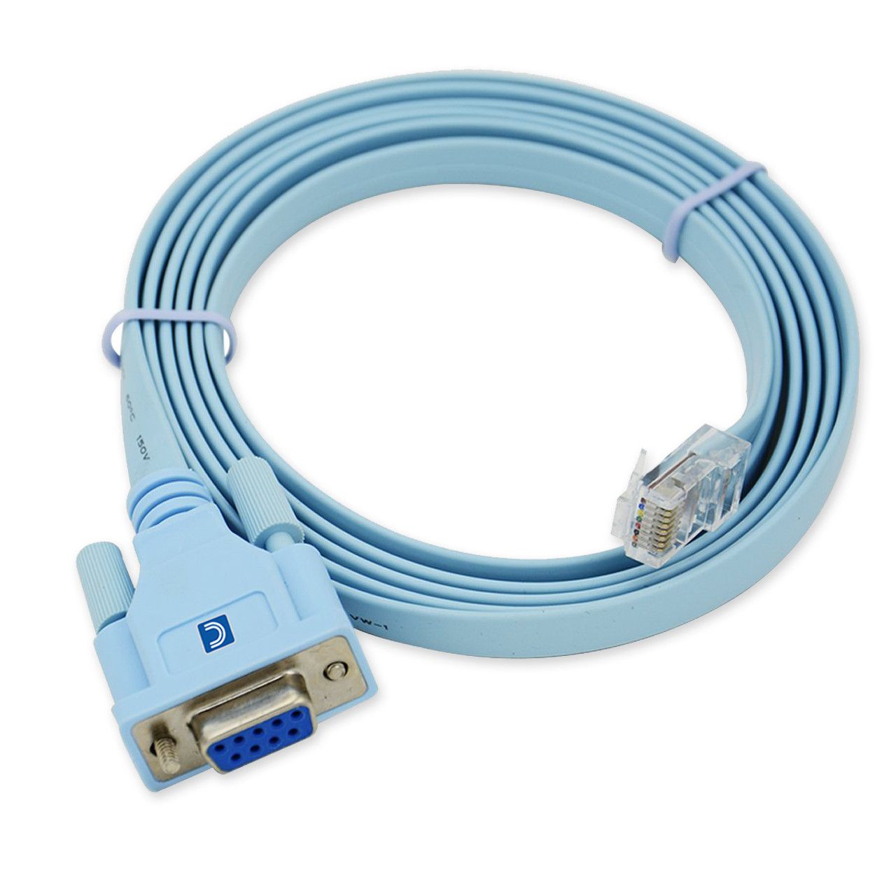 DB9 to RJ45 Console Cable  Compatible with CAB-CONSOLE-RJ45