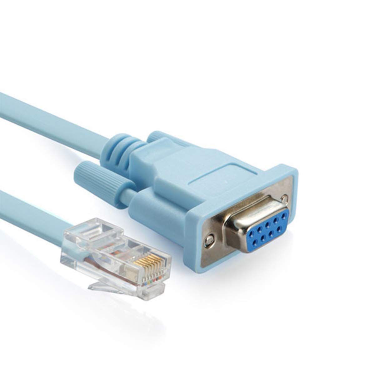 DB9 to RJ45 Console Cable  Compatible with CAB-CONSOLE-RJ45
