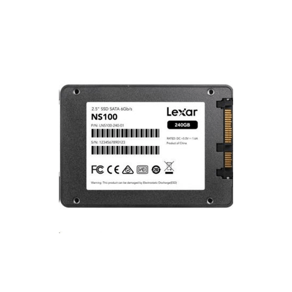 LEXAR NS100 2.5” SATA INTERNAL SSD 256GB