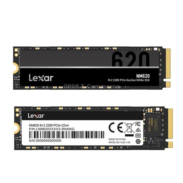 Lexar NM620 M.2 PCIe NVME 2280 256GB Internal SSD Drive