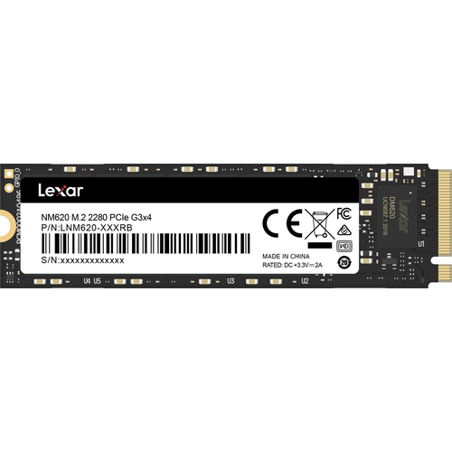 Lexar NM620 M.2 PCIe NVME 2280 256GB Internal SSD Drive