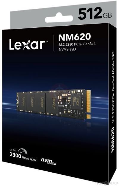 Lexar 512 GB NVme SSD