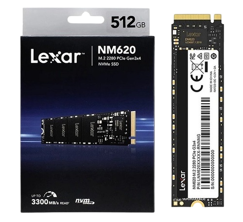 Lexar 512 GB NVme SSD