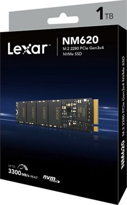 Lexar NM620 M.2 2280 PCle Gen3x4 NVMe SSD 1 TB