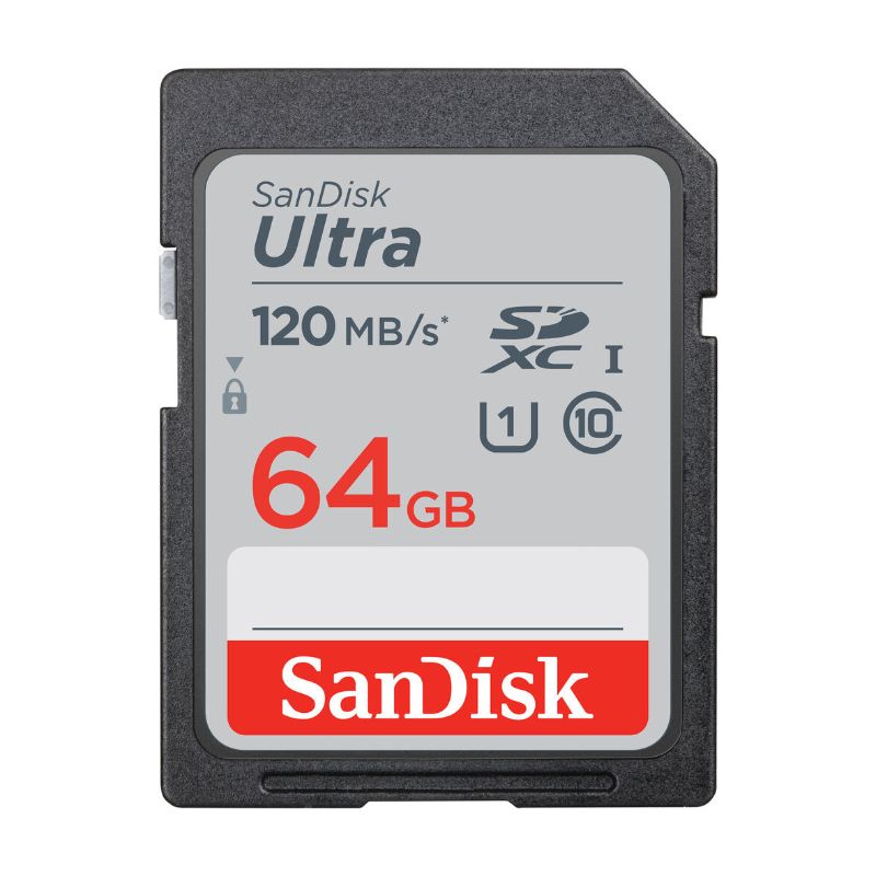 SanDisk 64GB Ultra UHS-I SDHC Memory Card