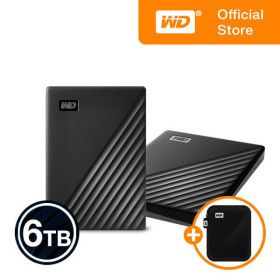 WD 6TB My Passport, Portable External Hard